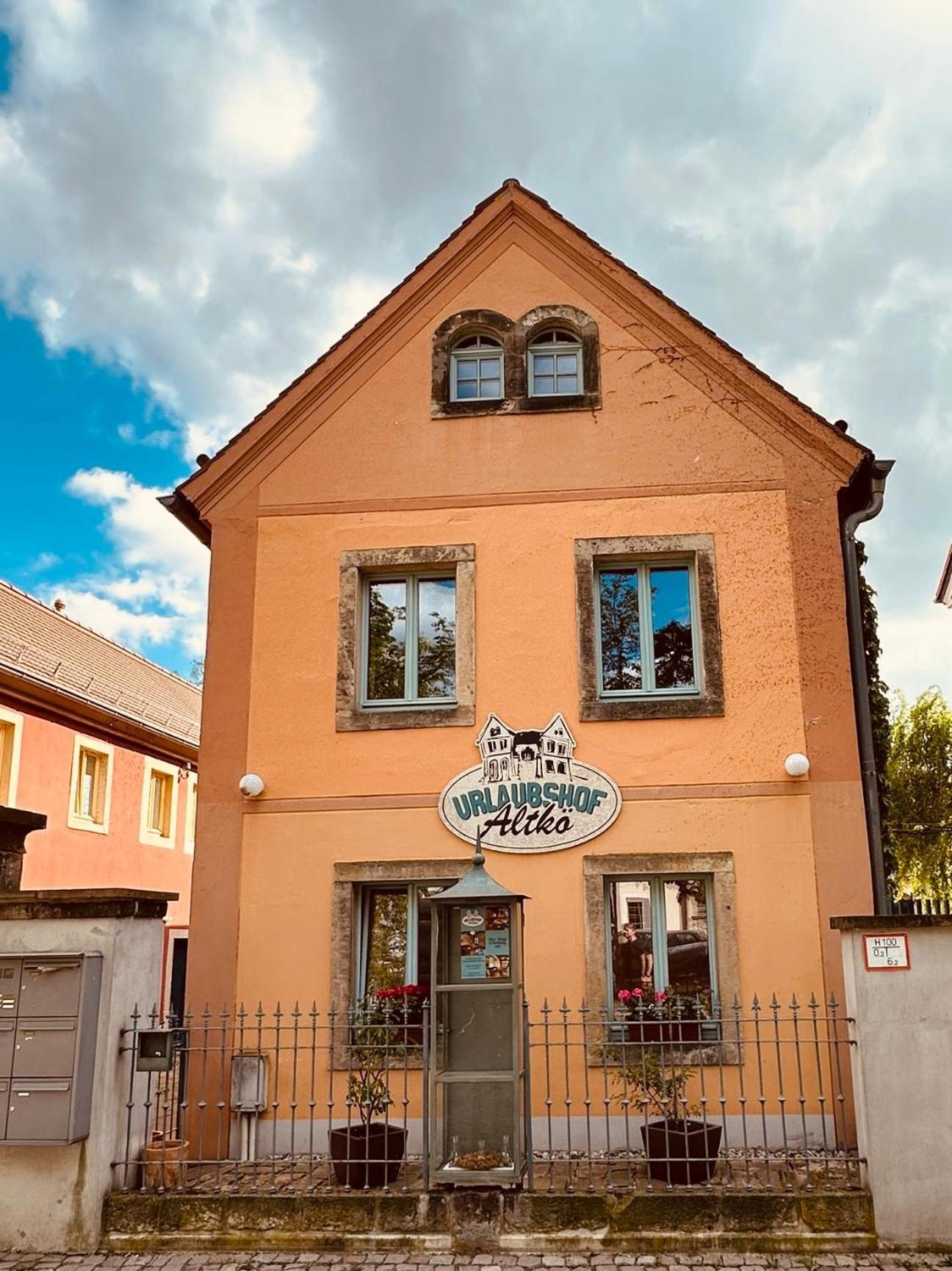 Urlaubshof Altkoe Appartement Radebeul Buitenkant foto